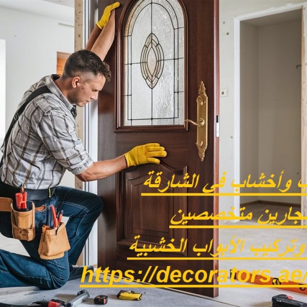 تركيب أبواب وأخشاب في الشارقة